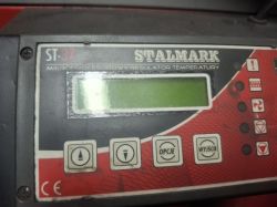 Panel sterownika ST-37 pieca Stalmark z pustym wyświetlaczem LCD