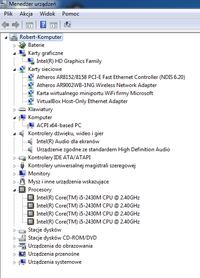 Toshiba Satellite L50-18R - Brak sterowników pod XP
