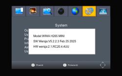 WIWA H265 tuner - the issue of updating via usb / network and network operation 