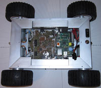 Czterokołowy robot mobilny z systemem autonomicznej nawigacji w środowisku ROS Czterokołowy robot mobilny z systemem autonomicznej nawigacji w środowisku ROS