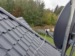 Jakość zero siła 80 przy idealnie ustawionym azymucie wedlug SatFinder