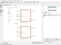 Eagle - biblioteki: dodawanie kolejnych bramek i pinów zasilania