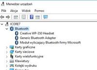 Lenovo G570 z Windows 10 - brak połączenia z słuchawką Bluetooth Nokia BH 104