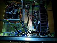 Wzmacniacz na kostkach tda 7294 w obudowie z deck-a Wzmacniacz na kostkach tda 7294 w obudowie z deck-a