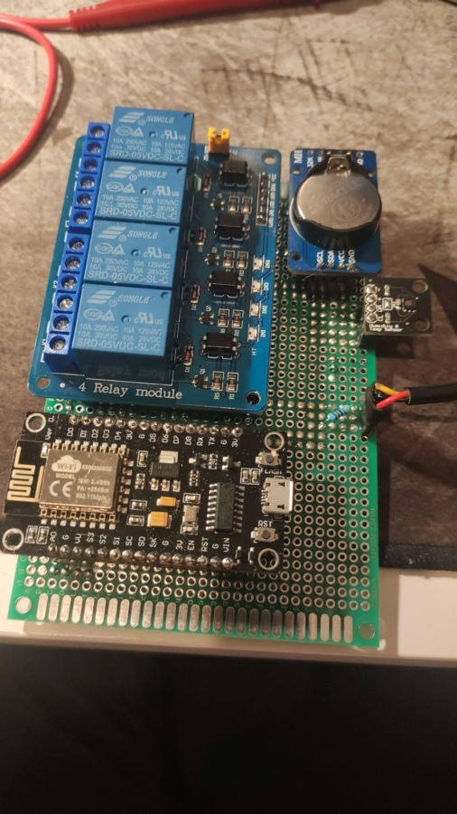 Security of ESP8266, relays and 230V connection in aquarium control