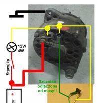 Jaki regulator napięcia do alternatora A-124 ze szczotkotrzymaczem?