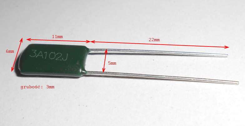 Конденсатор 3a102j параметры