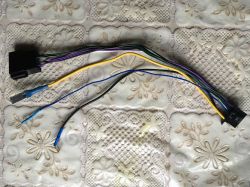 Sony XM-S400D - spalony - Prawidłowa kolejność podłączania.