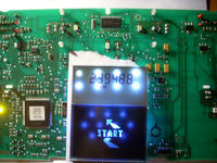 Laguna 2 licznik - brak środkowego wyswietlacza