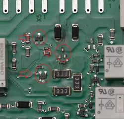 Bosch SMV53L50EU - pomagają znaleźć tranzystory