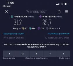 Starlink from Eleonora - opinions, range, antenna installation, ping, speed, power supply