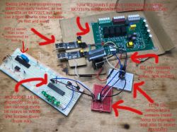 Using Tuya Aubess Mini Smart Switch (Belon2028N) with 16-Channel Relay Board: Shift Register Method