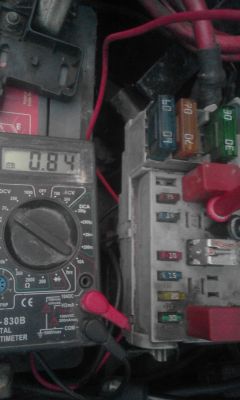 Fiat Stilo 1.9 JTD - Po zalaniu skrzynki bezpieczników nie odpala