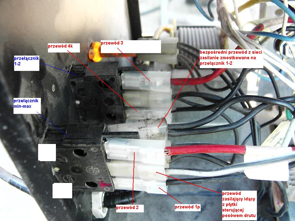 Migomat Kupferwicklung 140 po przezwojeniu trafa nie spawa blachy 1mm