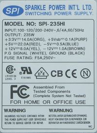 Sparkle Power model: SPI-235HI naprawa PP i co dalej?