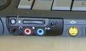 HP Omnibook 6100 - Nie działa regulator głośności z boku laptopa