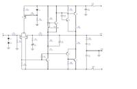 Wzmacniacz mocy 10 W - WE MOSFETy kanał p WY tr. bipolarne
