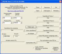 AMD Athlon(TM) XP 2500+ podkręcanie problem