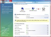 HP G60 - Brak połączenia z internetem, sieci nie wyświetlają się, Windows Vista