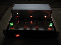 Wzmacniacz lampowy 2xEBL21, 2xEF80, 2xEM80, EZ81 Wzmacniacz lampowy 2xEBL21, 2xEF80, 2xEM80, EZ81