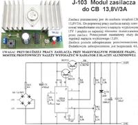 Zasilacz do CB na 13,8V 3A Zasilacz do CB na 13,8V 3A