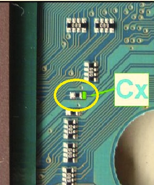 SCPH-90004 lost smd resistor