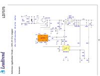 Asus VK191 - uszkodzony zasilacz na LD7575PS