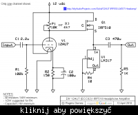 Lampowy wzmacniacz słuchawkowy (ECC82)