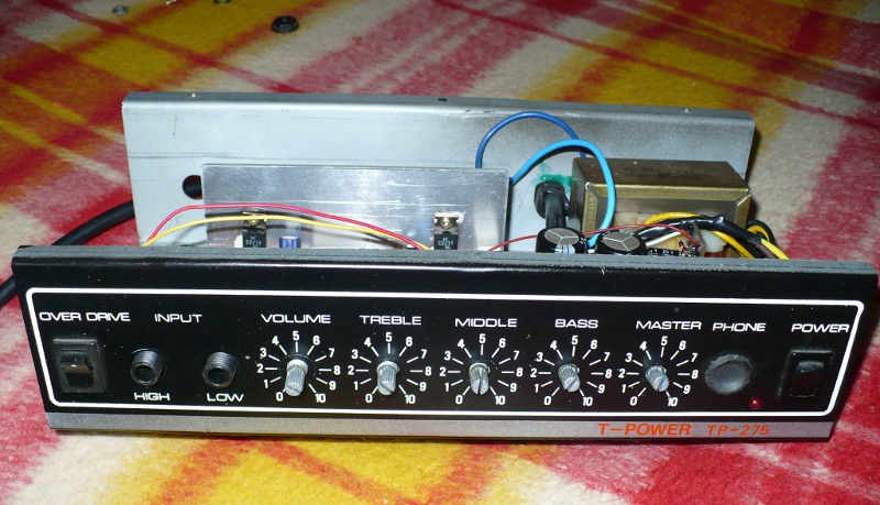 Modyfikacja Wzmacniacza TP-275 Modyfikacja Wzmacniacza TP-275