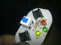 Zepsuty włącznik w panelu od świateł przeciwmgielnych