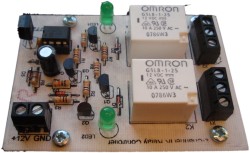 2-kanałowy sterownik przekaźnikowy IR na PIC10F200.