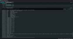 Screenshot of the Arduino IDE console showing code operation with an IR remote.