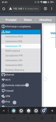 How to configure the ZTE MF258 router and where can I find the APN settings?