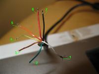 Parrot CK 3100 - jak przylutować przewody do wyświetlacza?