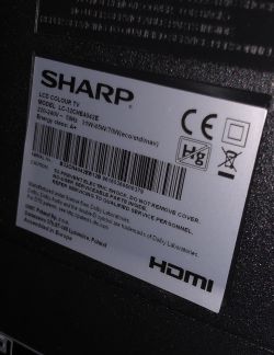 Sharp LC-40CFE4042E firmware needed