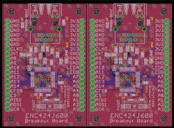 Moduł łączności Ethernet ENC424J600 (czyli taki lepszy ENC28J60) Moduł łączności Ethernet ENC424J600 (czyli taki lepszy ENC28J60)