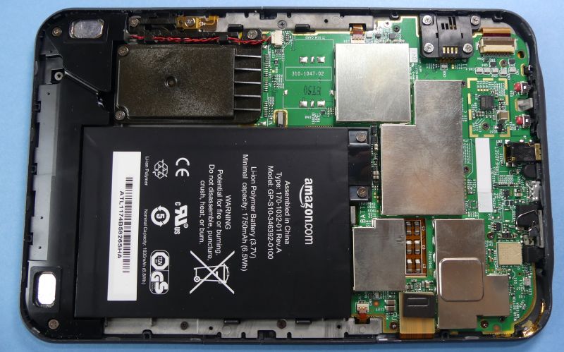 Wymiana akumulatora w czytniku e-booków Kindle 3