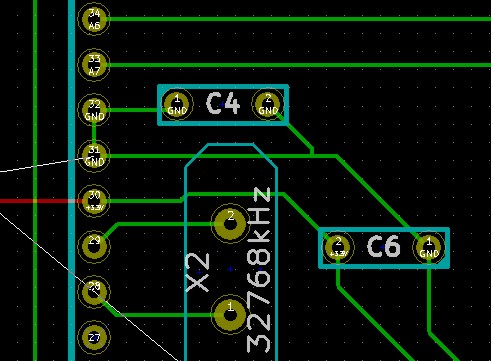 Projekt PCB - ścieżki. Płytka jednostronna i duża ilość połączeń.