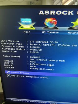 Problem z wykrywaniem pamięci RAM - pokazuje 16GB zamiast 32GB na ASRock Z77 Extreme4