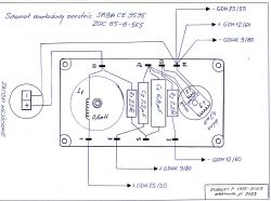 SABA 70W CE9596 zwrotnica