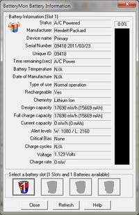 HP ProBook 4530s - wykrywa 0% baterii, nie ładuje + niski "voltage" ~1