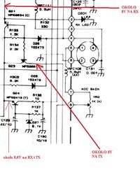 Alan18 z 1991 - słaby odbiór, punkty 32 i 33, C1 33 pF, nadawanie OK, odbiór słaby