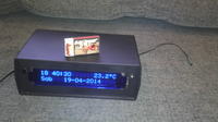 Zegar Domowy na Atmega16 z budzikiem + pilot + 2x DS18B20. VFD. Zegar Domowy na Atmega16 z budzikiem + pilot + 2x DS18B20. VFD.