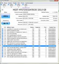 HGST HTS725032A7E630 - Dziwnie wysokie dane C0 w nowym dysku
