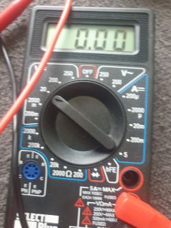 Explay A10 E-20 - Wykrzyknik na wyświetlaczu po wymianie ogniw baterii