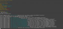 Screenshot showing http server logs running in a Docker environment for the OpenBeken IoT application.