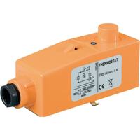 Over-pipe thermostat in central heating system - does not switch on at set temperature