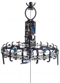 Swarmanoid - fascynująca grupa robotów