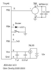 Prosty altimetr dla modeli rakiet