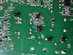 Kenwood Cooking Chef KC099 - D11 SMD diode 10 6B M shorted, no display